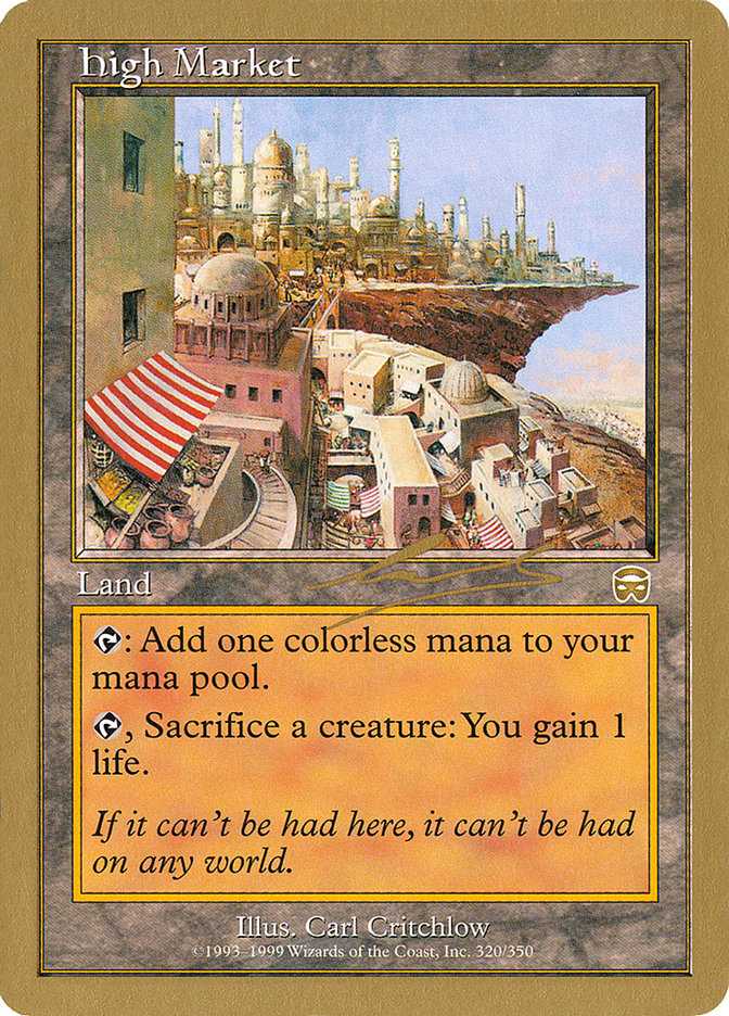 High Market (Nicolas Labarre) [World Championship Decks 2000] | Fandemonia Ltd