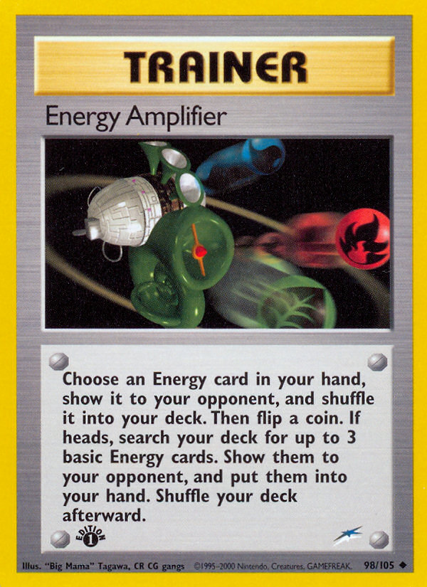 Energy Amplifier (98/105) [Neo Destiny 1st Edition] | Fandemonia Ltd
