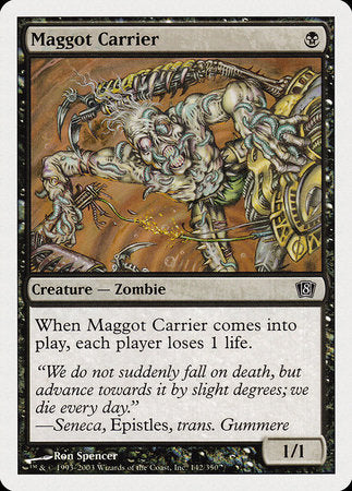 Maggot Carrier [Eighth Edition] | Fandemonia Ltd