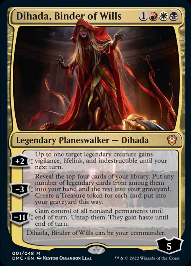 Dihada, Binder of Wills [Dominaria United Commander] | Fandemonia Ltd