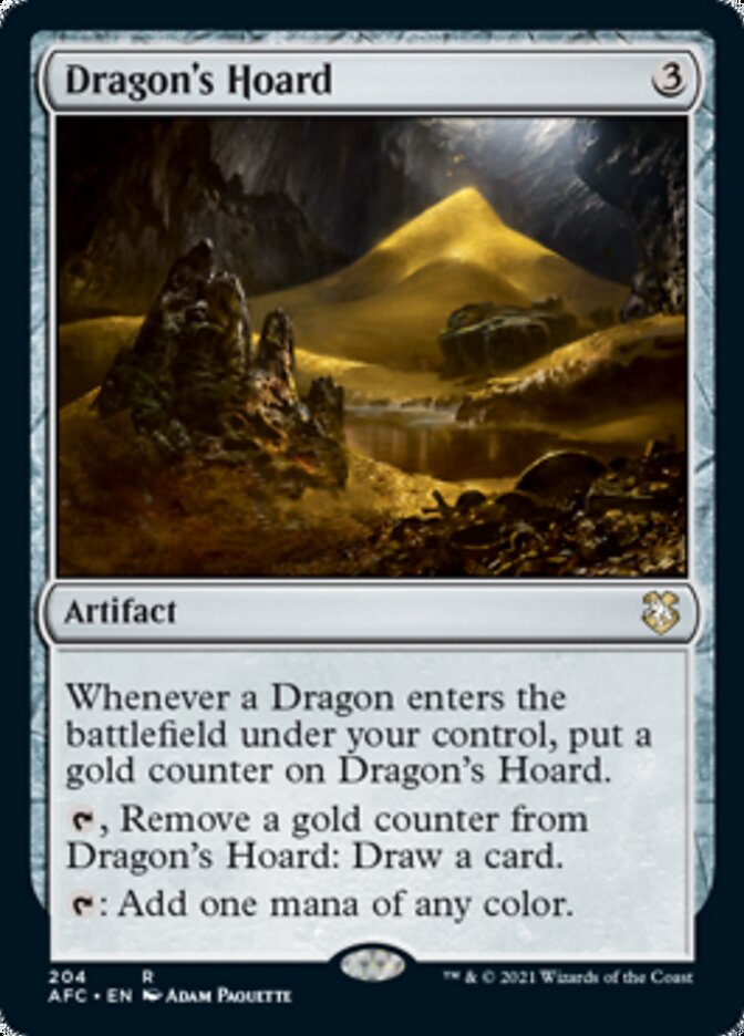 Dragon's Hoard [Dungeons & Dragons: Adventures in the Forgotten Realms Commander] | Fandemonia Ltd