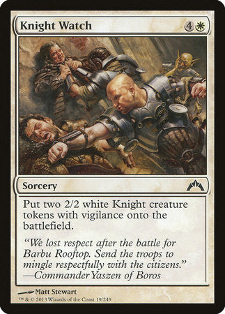 Knight Watch [Gatecrash] | Fandemonia Ltd