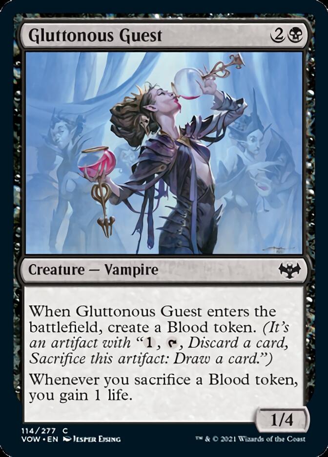 Gluttonous Guest [Innistrad: Crimson Vow] | Fandemonia Ltd