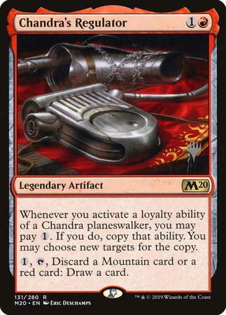 Chandra's Regulator [Core Set 2020 Promos] | Fandemonia Ltd