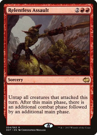 Relentless Assault [Duel Decks: Merfolk vs. Goblins] | Fandemonia Ltd