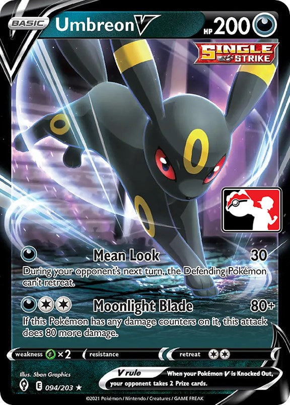 Umbreon V (094/203) [Prize Pack Series One] | Fandemonia Ltd