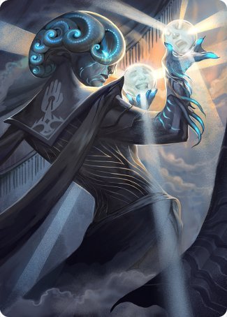 Queza, Augur of Agonies Art Card [Streets of New Capenna Art Series] | Fandemonia Ltd