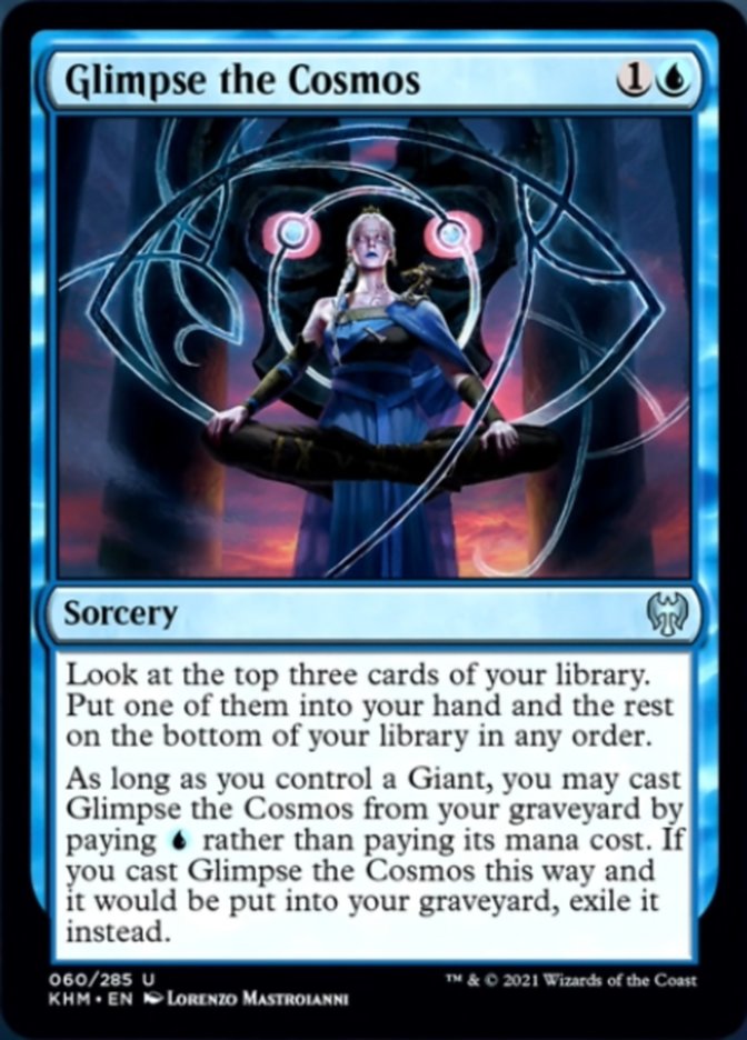 Glimpse the Cosmos [Kaldheim] | Fandemonia Ltd