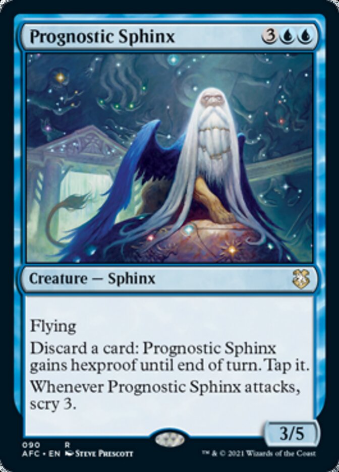 Prognostic Sphinx [Dungeons & Dragons: Adventures in the Forgotten Realms Commander] | Fandemonia Ltd