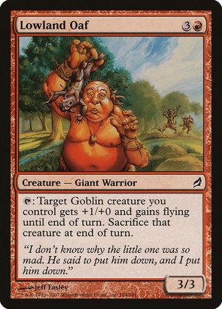 Lowland Oaf [Lorwyn] | Fandemonia Ltd