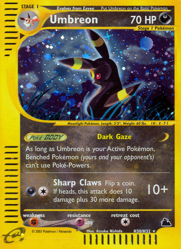 Umbreon (H30/H32) [Skyridge] | Fandemonia Ltd