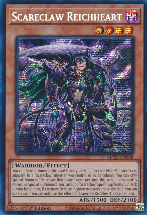 Scareclaw Reichheart [MP23-EN068] Prismatic Secret Rare | Fandemonia Ltd