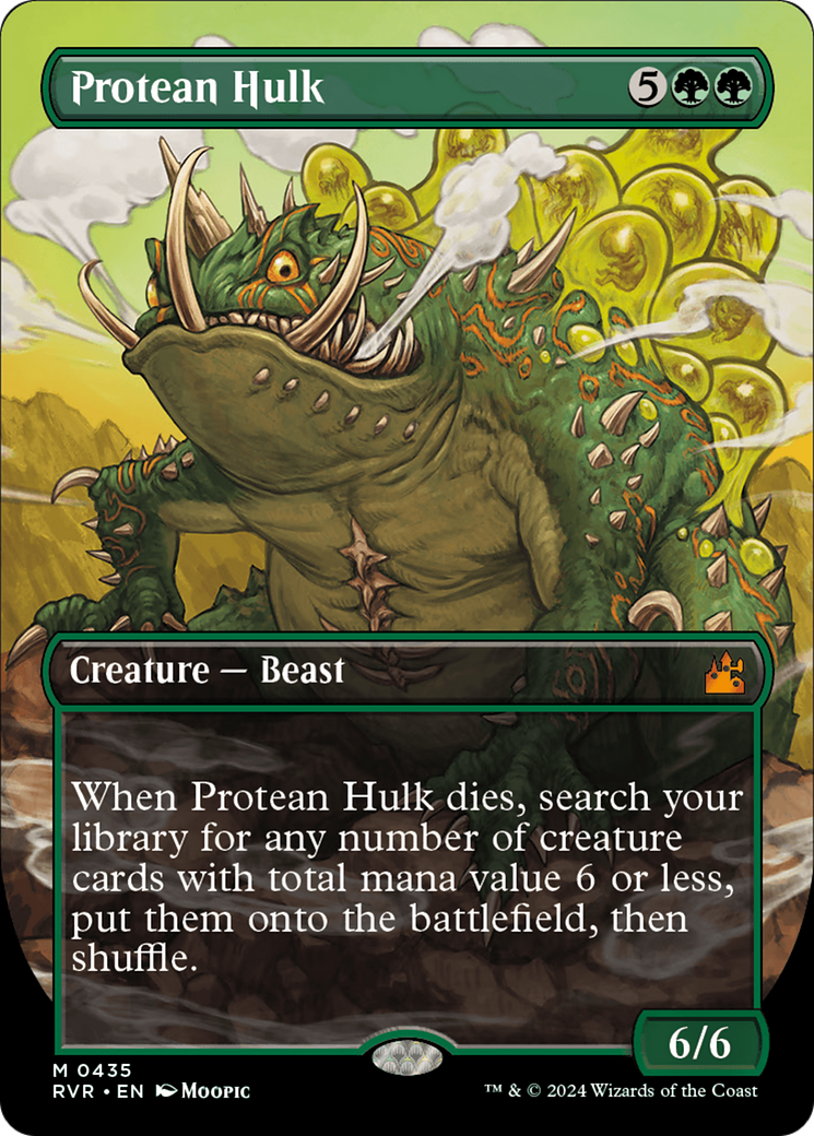 Protean Hulk (Anime Borderless) [Ravnica Remastered] | Fandemonia Ltd