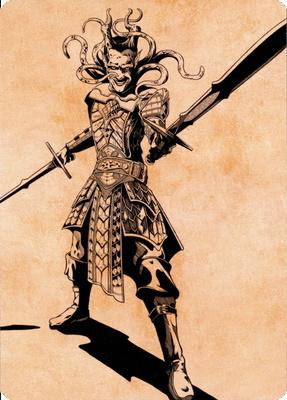 Zevlor, Elturel Exile Art Card (78) [Commander Legends: Battle for Baldur's Gate Art Series] | Fandemonia Ltd