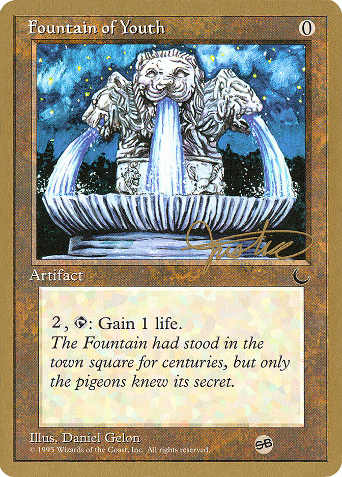 Fountain of Youth (Mark Justice) (SB) [Pro Tour Collector Set] | Fandemonia Ltd