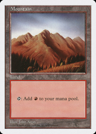 Mountain (432) [Fifth Edition] | Fandemonia Ltd