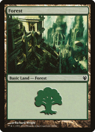 Forest (90) [Duel Decks: Izzet vs. Golgari] | Fandemonia Ltd