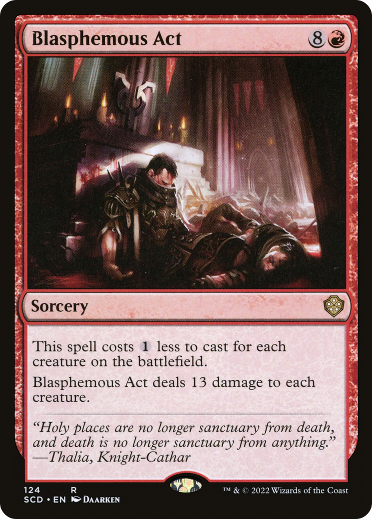 Blasphemous Act [Starter Commander Decks] | Fandemonia Ltd