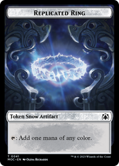 Food // Replicated Ring Double-Sided Token [March of the Machine Commander Tokens] | Fandemonia Ltd