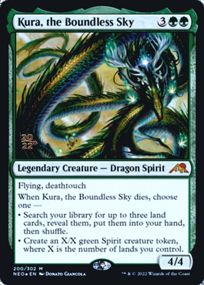 Kura, the Boundless Sky [Kamigawa: Neon Dynasty Prerelease Promos] | Fandemonia Ltd