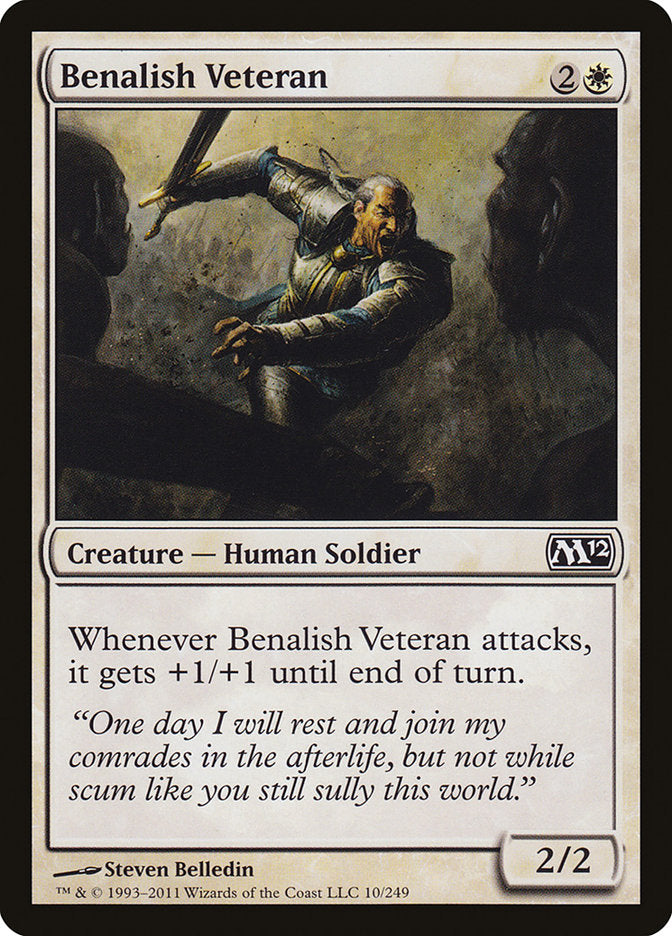 Benalish Veteran [Magic 2012] | Fandemonia Ltd