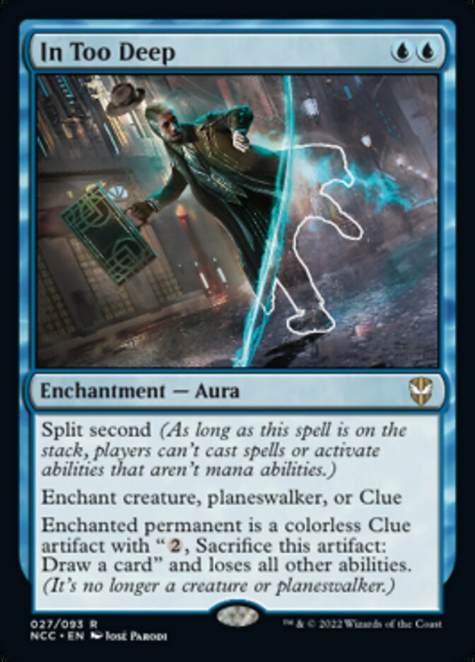 In Too Deep [Streets of New Capenna Commander] | Fandemonia Ltd