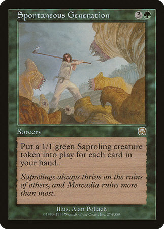 Spontaneous Generation [Mercadian Masques] | Fandemonia Ltd