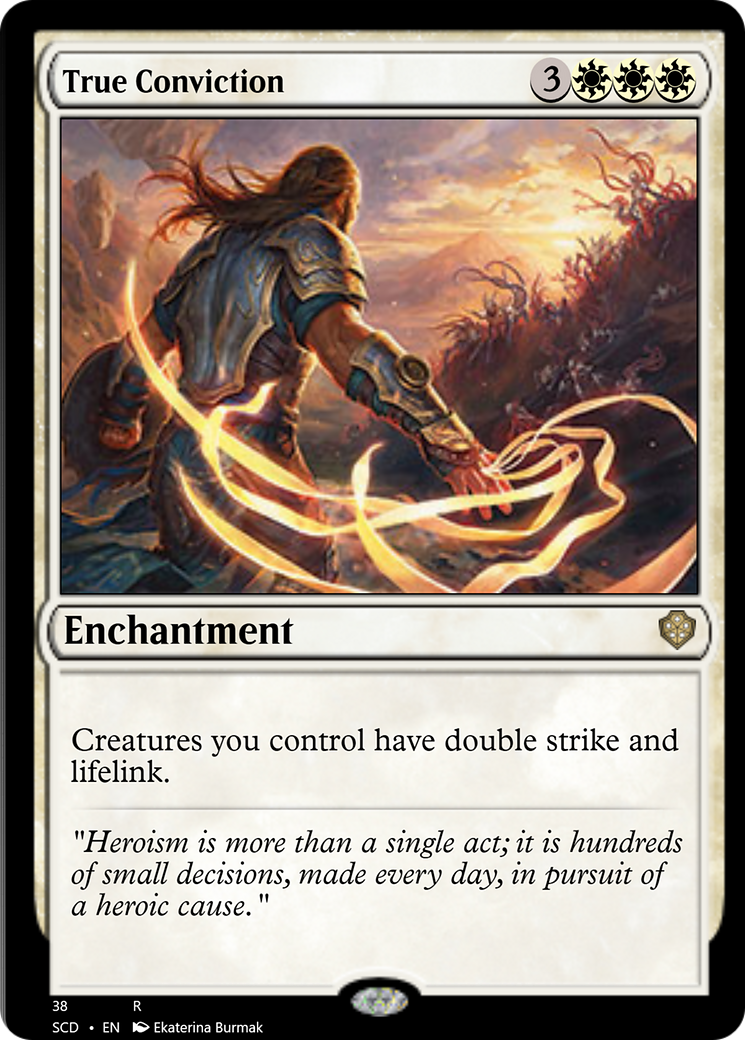 True Conviction [Starter Commander Decks] | Fandemonia Ltd