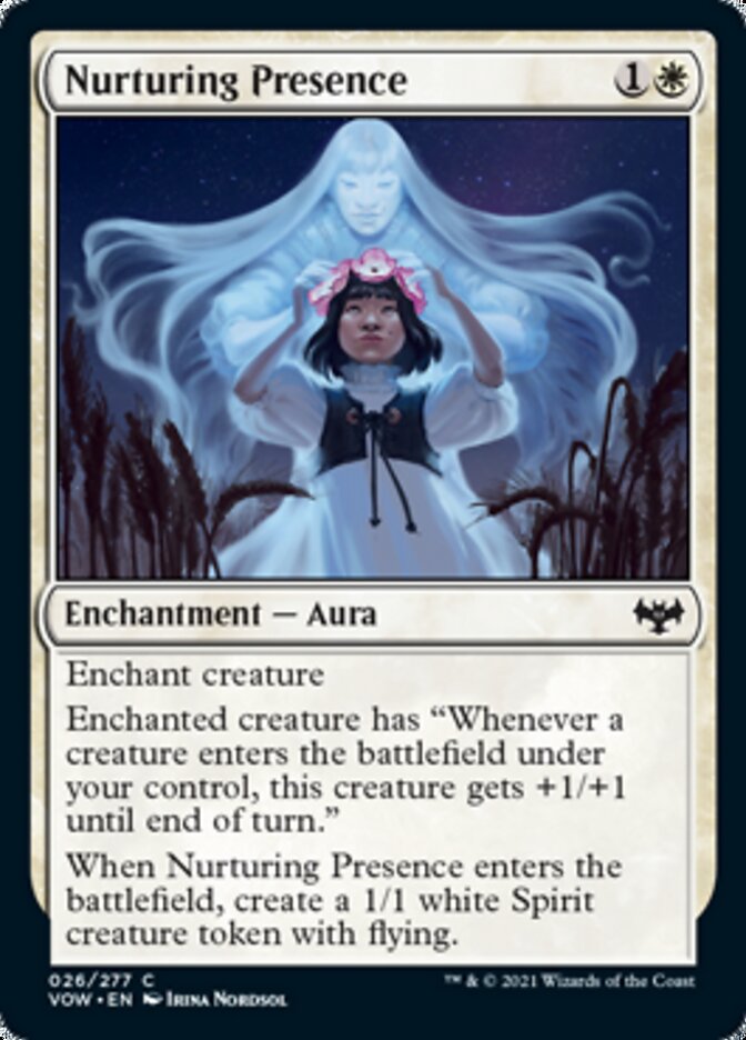 Nurturing Presence [Innistrad: Crimson Vow] | Fandemonia Ltd