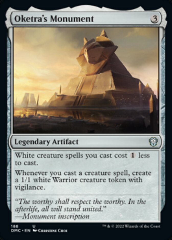 Oketra's Monument [Dominaria United Commander] | Fandemonia Ltd
