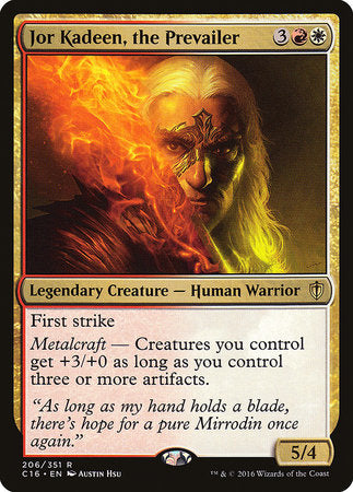 Jor Kadeen, the Prevailer [Commander 2016] | Fandemonia Ltd