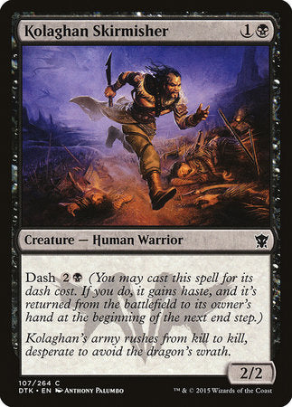 Kolaghan Skirmisher [Dragons of Tarkir] | Fandemonia Ltd