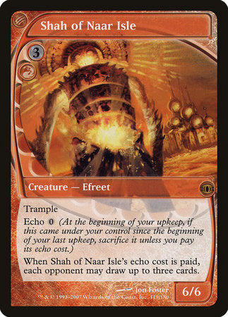 Shah of Naar Isle [Future Sight] | Fandemonia Ltd