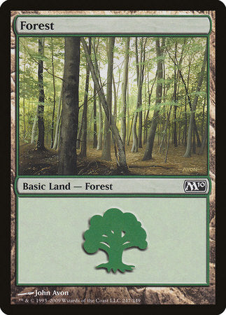Forest (247) [Magic 2010] | Fandemonia Ltd