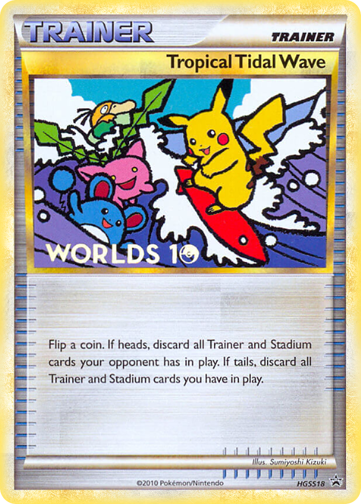 Tropical Tidal Wave (HGSS18) [HeartGold & SoulSilver: Black Star Promos] | Fandemonia Ltd