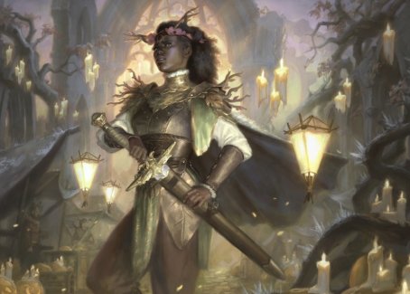 Sungold Sentinel Art Card [Innistrad: Midnight Hunt Art Series] | Fandemonia Ltd