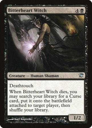 Bitterheart Witch [Innistrad] | Fandemonia Ltd