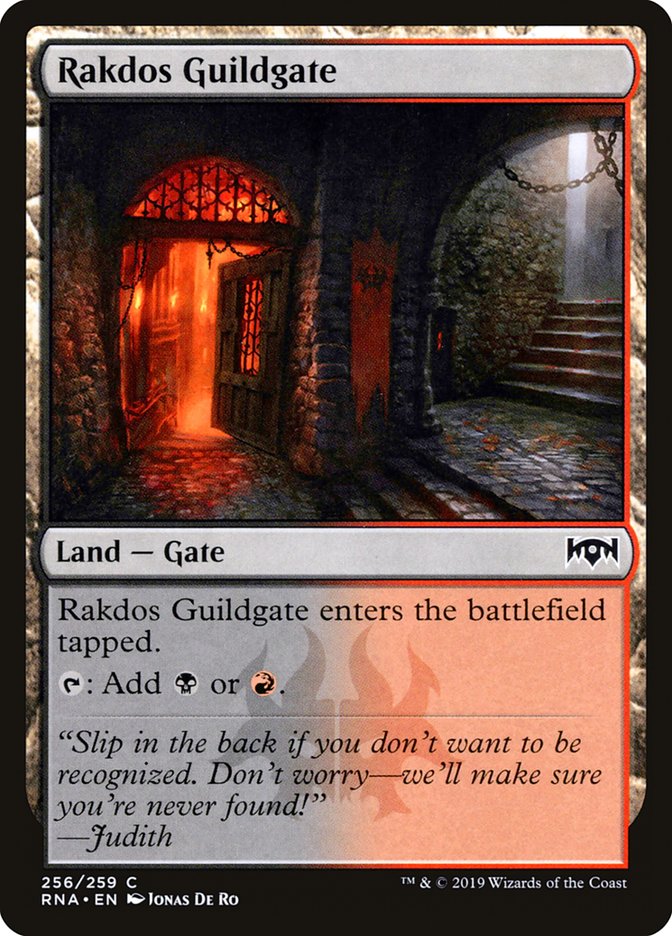 Rakdos Guildgate (256/259) [Ravnica Allegiance] | Fandemonia Ltd