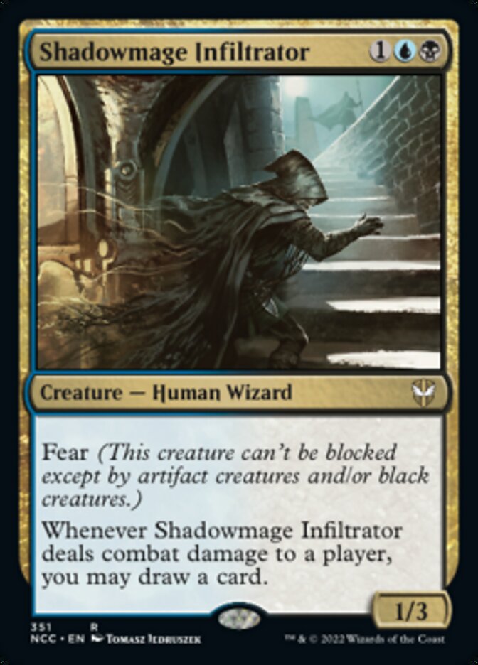 Shadowmage Infiltrator [Streets of New Capenna Commander] | Fandemonia Ltd
