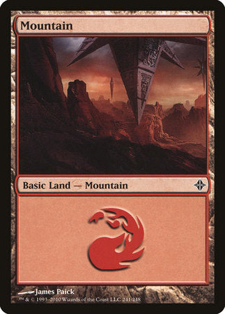 Mountain (241) [Rise of the Eldrazi] | Fandemonia Ltd