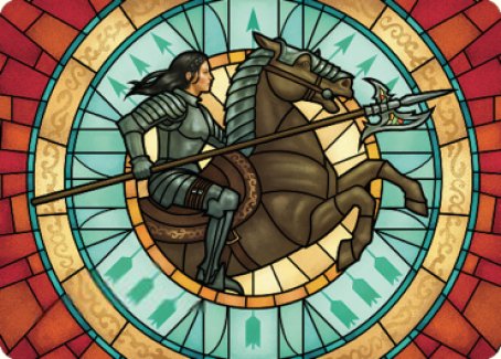 Tori D'Avenant, Fury Rider Art Card [Dominaria United Art Series] | Fandemonia Ltd