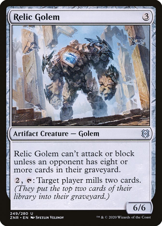 Relic Golem [Zendikar Rising] | Fandemonia Ltd