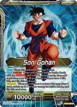 Son Gohan // 	SS Son Gohan, Hope of the Resistance (Common) [BT13-091] | Fandemonia Ltd