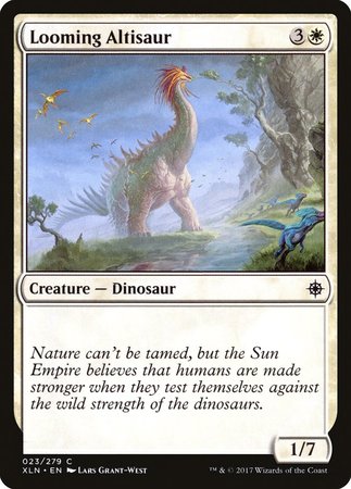 Looming Altisaur [Ixalan] | Fandemonia Ltd