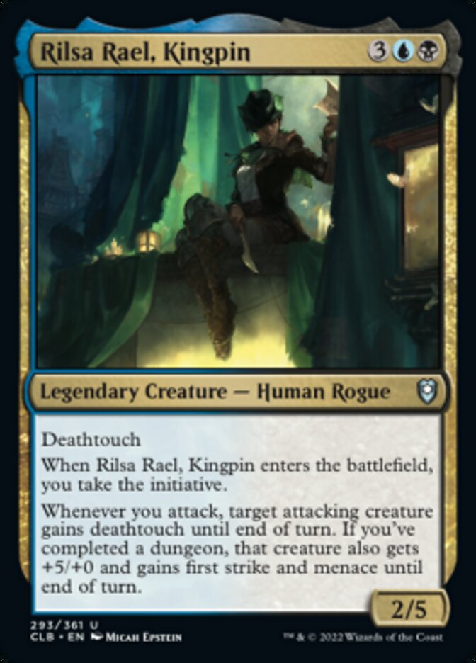 Rilsa Rael, Kingpin [Commander Legends: Battle for Baldur's Gate] | Fandemonia Ltd