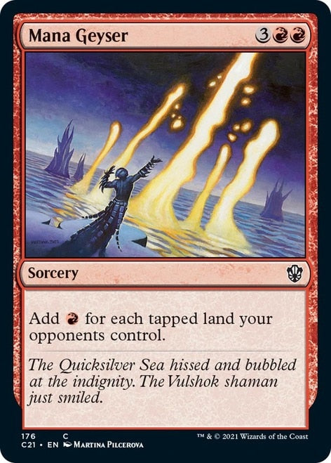 Mana Geyser [Commander 2021] | Fandemonia Ltd