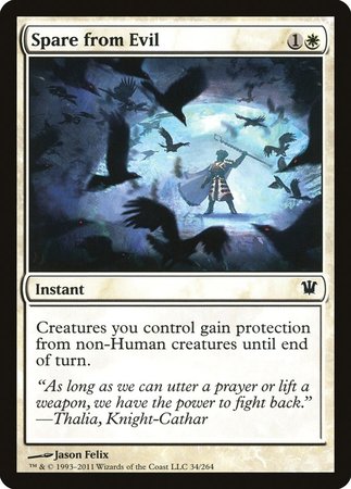 Spare from Evil [Innistrad] | Fandemonia Ltd
