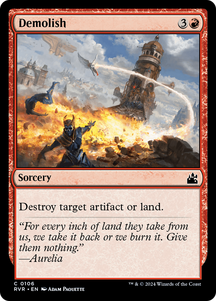Demolish [Ravnica Remastered] | Fandemonia Ltd