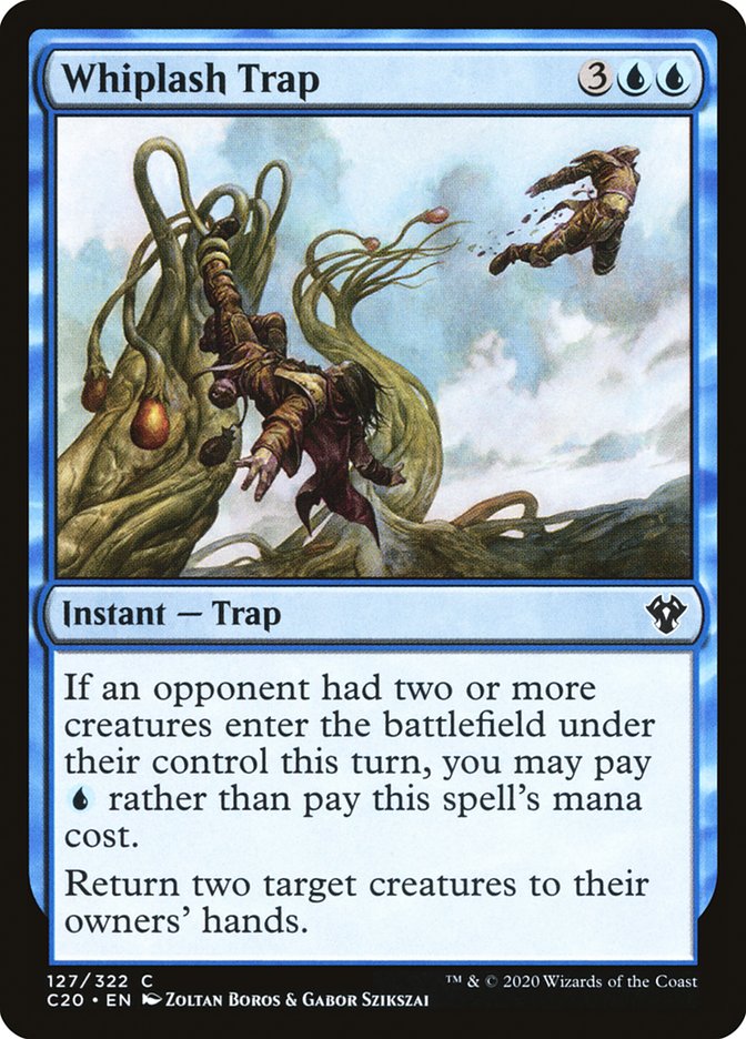Whiplash Trap [Commander 2020] | Fandemonia Ltd
