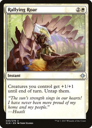 Rallying Roar [Ixalan] | Fandemonia Ltd